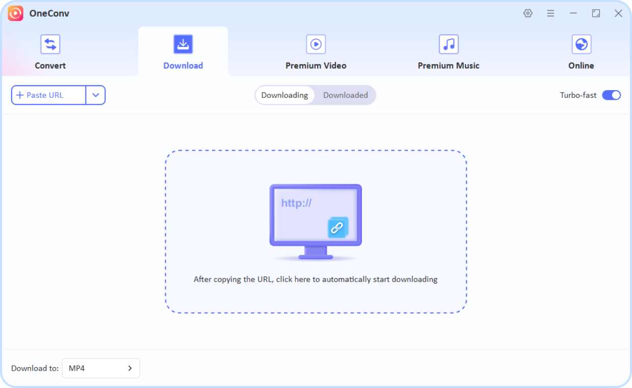 oneconv video converter