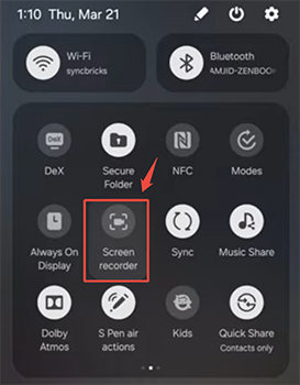 android screen record