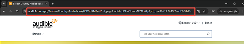 Audible Link