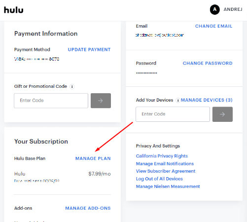 block hulu ads by upgrading plan