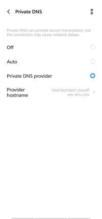 change dns server on mobile device 1 1