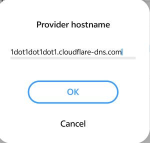 change dns server on mobile device 1