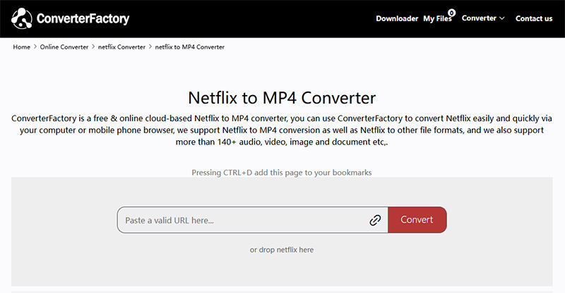 netflix to mp4 online converter