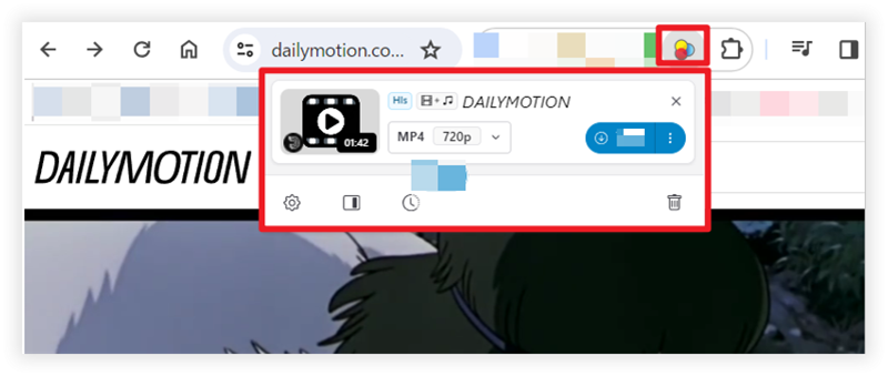 Video DownloadHelper Dailymotion ダウンロードchrome