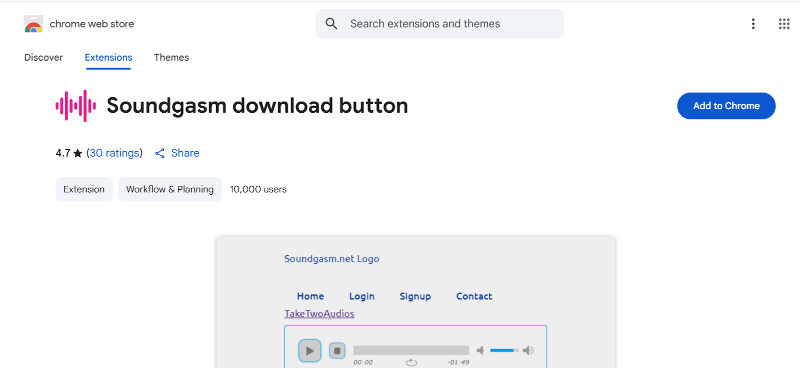 Download Soundgasm Audios with Soundgasm Chrome Extension