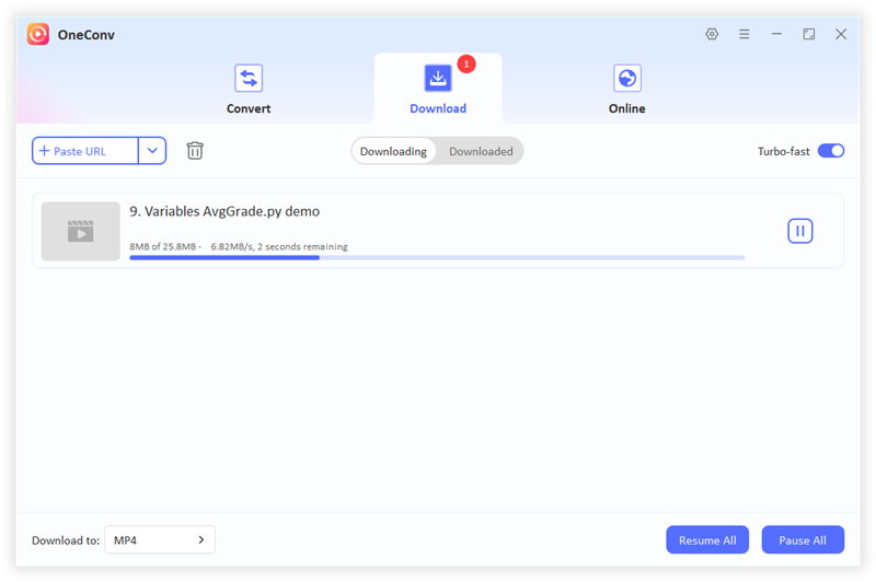 oneconv downloading udemy courses