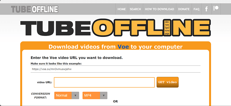 download voe video with online video downloader