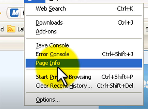 firefox page info