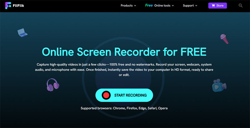 fliflik online recorder