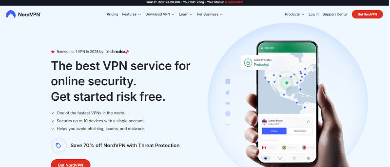 get rid of amazon prime ads with nordvpn