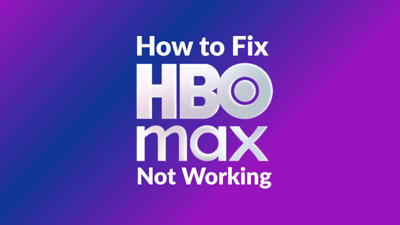 hbo max not working