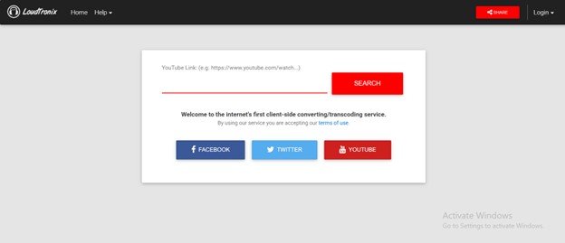 loudtronix youtube audio converter