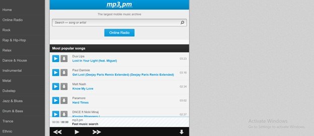 mp3pm music search and download