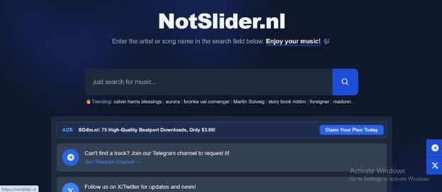 notslider simple mp3 converter
