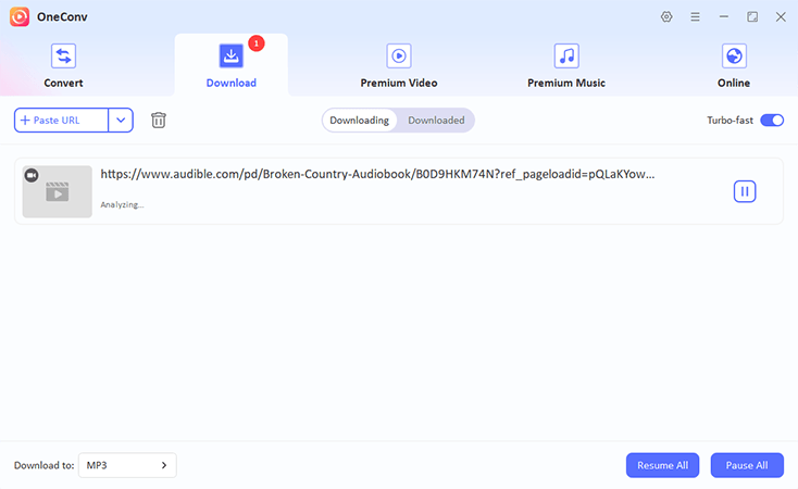OneConv Audible