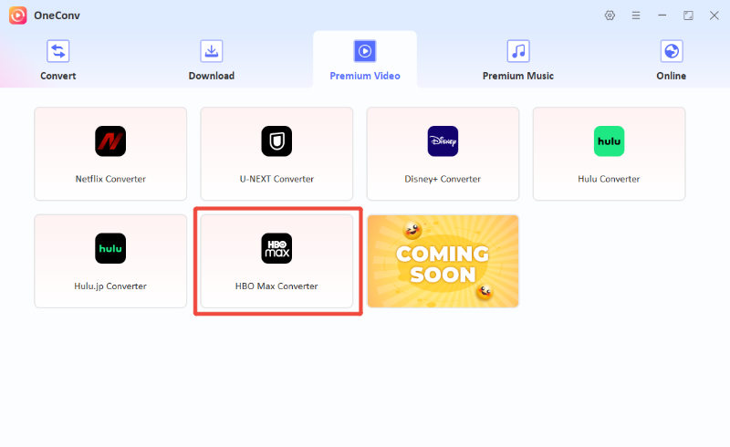 oneconv hbo max converter 1
