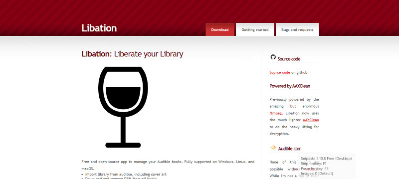 OpenAudible Alternatives Libation