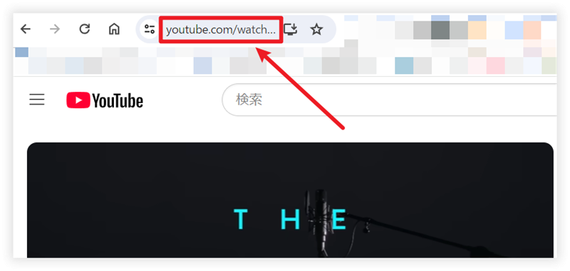 動画 URL まずコピー