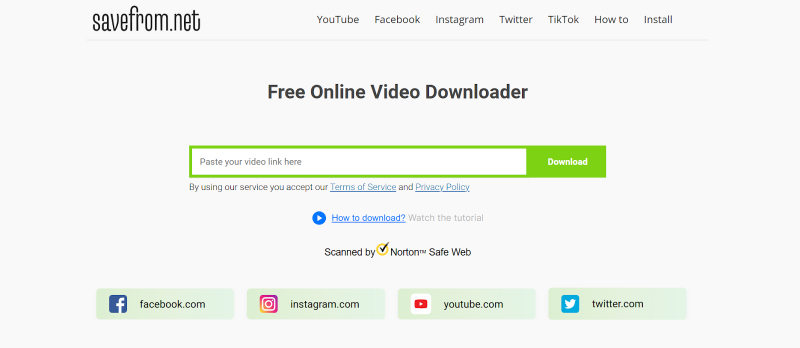 save tiktok videos with online downloaders