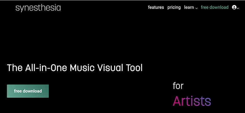spotify visualizer synesthesia