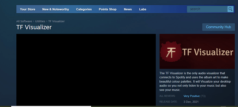 spotify visualizer tf