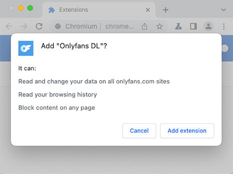 install streamfork on chrome