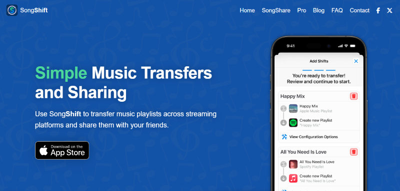 transfer tidal playlist to apple music on ios songshift