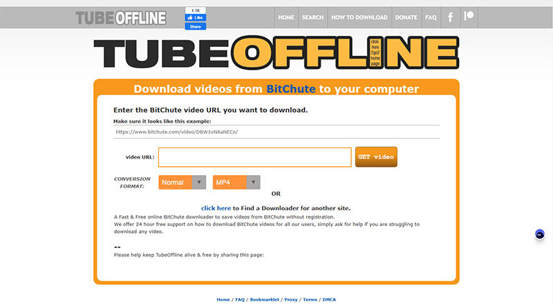 bitchute downloader tubeoffline