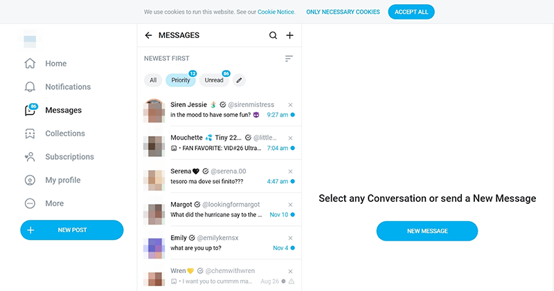 turn on drm in onlyfans