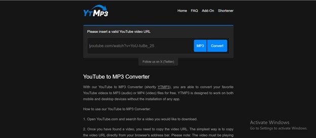 ytmp3 online youtube mp3 tool